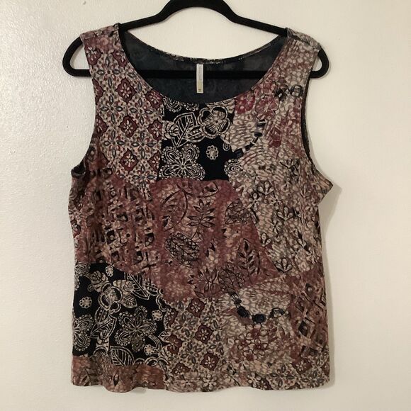 Vintage Y2K Whimsygoth Bohemian Boho Hippie Fairy Grunge Fairycore Stretch Top M - Picture 1 of 8
